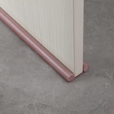 Flexibele deurafdichtingsstrip - Winddicht - Stofdicht - Geluidsreductie - Isolator - Home Hardware - Bruin - 93cm