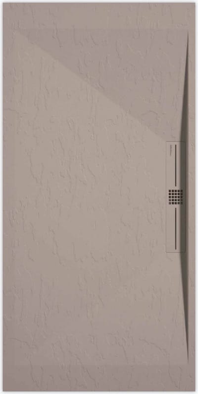 Sanifun douchebak Stone Side Sand Slate 1000 x 800 P