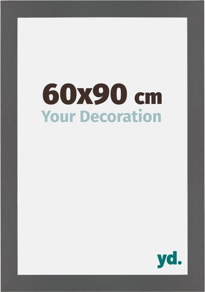 Your Decoration - Fotolijst 60x90 cm - MDF - Antraciet - Mura