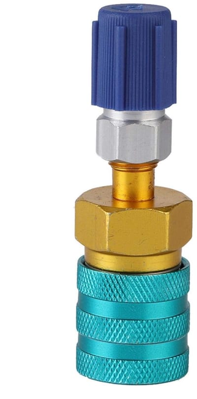 Allecto - Snelle Koppeling Adapter - Voor Auto Airconditioning - R1234YF naar R134A - Hoogwaardige Koppeling - Eenvoudige Installatie - Geschikt vo...