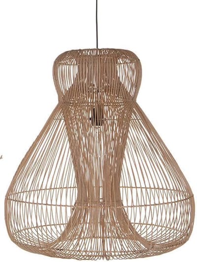 Design hanglamp Naturel Rotan Jambu woonkamer en slaapkamer Ø 70 cm