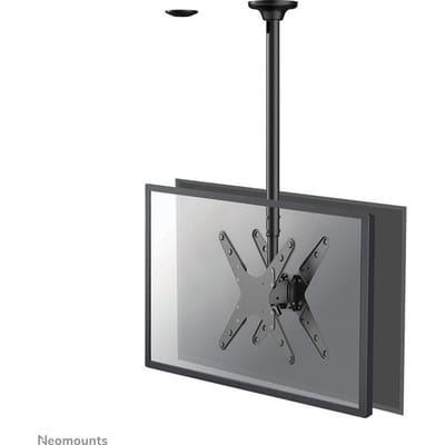 Neomounts - mounting kit - full-motion - for 2 flat panels - black - Max 100 kg - recommended for 75"