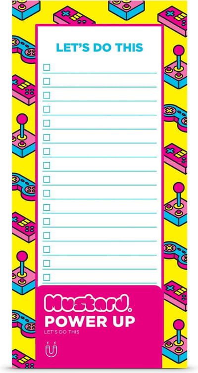 Mustard - Power Up Pagina Markers Magnetic Set of 50 Pieces
