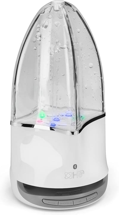 Waterlicht Show Bluetooth Speaker met Draadloos Stereo Geluid en FM Radio