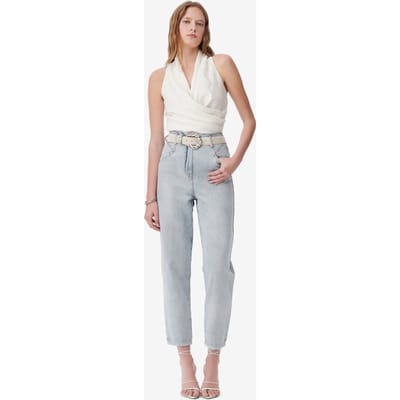 IRO Paris Monastir Trouser Blue Washed Maat: 34 | Straight Broeken Outlet | Dames | Blauw