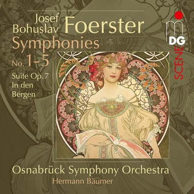 Osnabrück Symphony Orchestra, Hermann Bäumer - Foerster: Symphonies No. 1-5 | Suite Op. 7 In Den Bergen (3 CD)