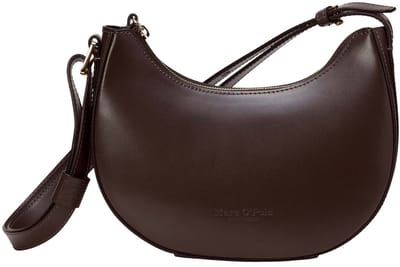 Marc O'Polo schoudertas Tami Crossbody Bag Shaded Brown bruine