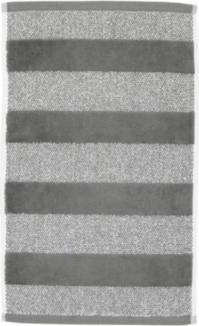 Beddinghouse Sheer Stripe - Gastendoekje - 30x50cm - Antraciet