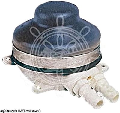 Voetpomp - Bilgepomp - Water Verpompen - Zelfaanzuigend - 8 liter - Nylon