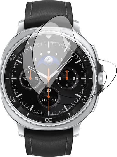 Screenprotector geschikt voor Samsung Galaxy Watch 8 Classic 46mm - 2x FlexGuard Screen Protector