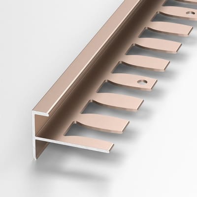 Randprofiel - Trapneuzen - Trap Renovatie - Eenvoudige Installatie - 3x 90 cm - Metaal