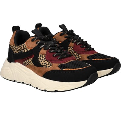 POSH by Poelman Sneakers - Meisjes - Bruin - Maat:33