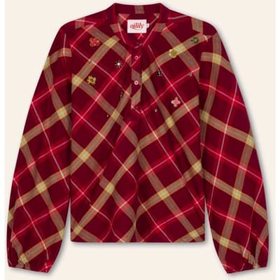 Oilily Billie Blouse- maat34 Cabernet