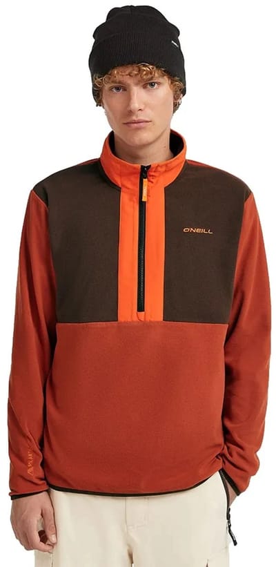O´neill Fwc Cruz Triple Fleece Met Volledige Rits Oranje 2XL Man