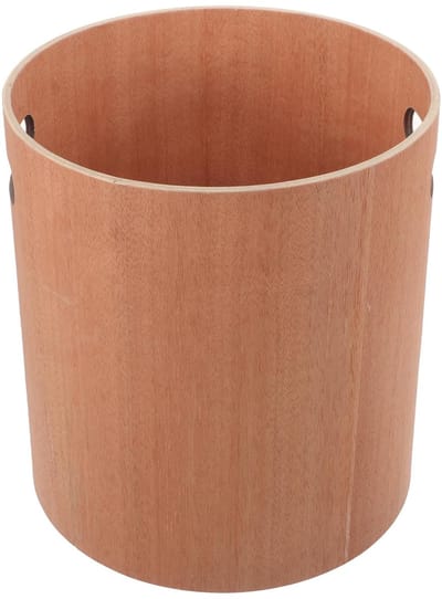 Japanse Prullenbak - Bureau Afvalbak - Kantoor Organisatie - Houten Materiaal - 1 Kubieke centimeter - Khaki