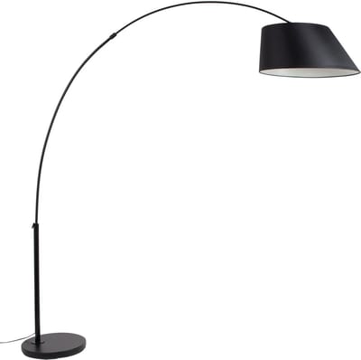 Zuiver Arc Vloerlamp/ Booglamp Zwart