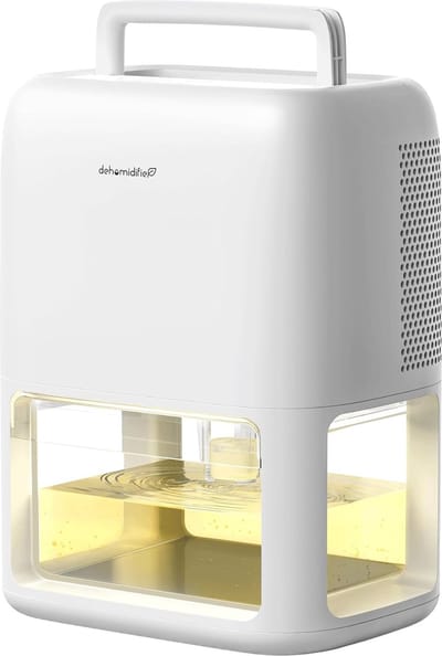 Elektrische luchtontvochtiger 1,8L - Ultra stil & draagbaar - Ideaal voor slaapkamer, woonkamer & badkamer