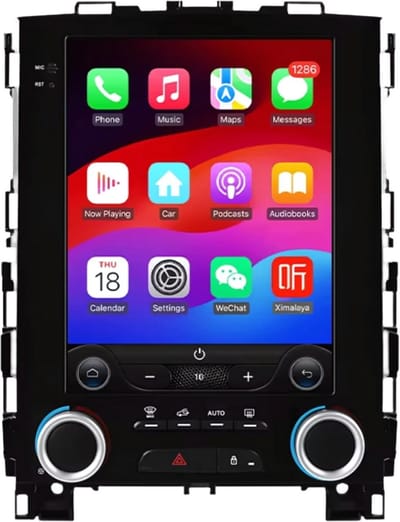Autoradio met bluetooth - Carplay - Voor Renault Megane 4, Samsung Koleos, SM6, Talisman (2017-2019) - Geschikt voor Apple en Android - Stereo - Navigatie - Navigatiesysteem auto - 2GB 32GB