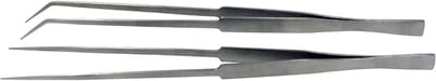 Pincet Set - Precisie Tangen - Haren Verwijderen - Lange Lengte - 25.4 cm