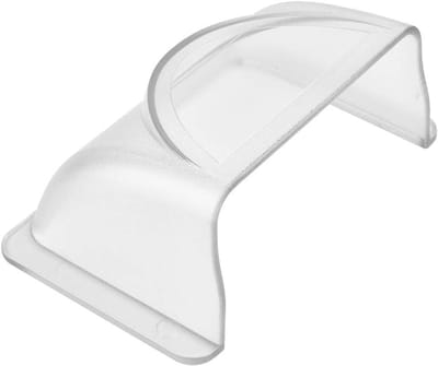 Deurbel Regenhoes - Waterdichte Beschermhoes - Deurbel Beveiligen - Transparant Plastic - 170 g - Transparant