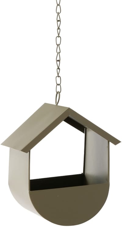 Boltze - Voederstation - Voederhuisje - Vogelvoederhuisje - Mteaal - Groen - Hanger