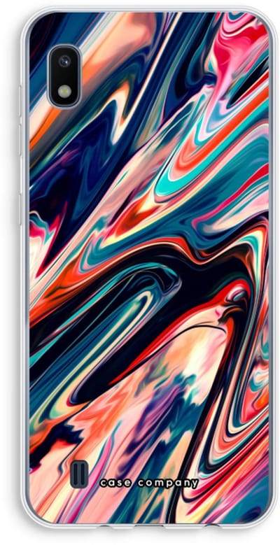 Case Company® - Hoesje geschikt voor Samsung Galaxy A10 hoesje - Quantum Being - Soft Cover Telefoonhoesje - Bescherming aan alle Kanten en Schermrand