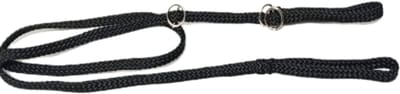 Chikko Quality - Vanglijn met Dubbele Stop - Zwart - 165cmx10mm