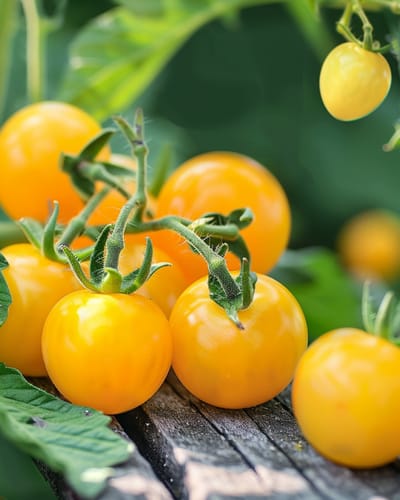 2 sets - Kerstomaat Zaden Cereza Amarilla Solanum Lycopersicum Eenjarig Geel
