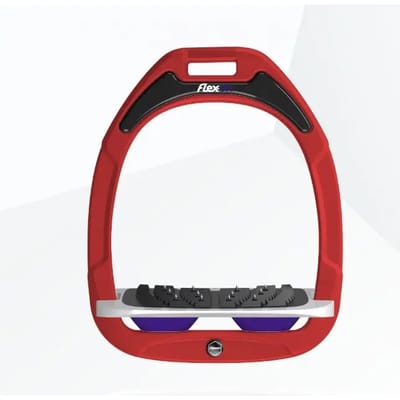 Ingebouwde Ultra Grip Beugels Rood/Grijs/Paarse Flex-On Green Composite