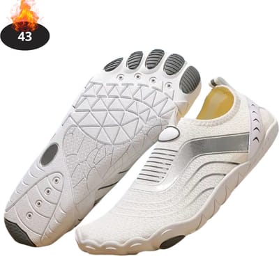 Nivard Waterschoenen Voor Kinderen & Volwassenen - Aqua Shoes - Aquaschoenen - Afzwemschoenen - Zwemles Schoenen - Wit - 43