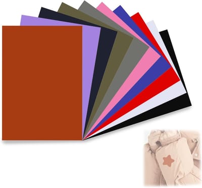 Set van 11 Waterdichte Nylon Reparatie Patches voor Jassen, Tenten en Slaapzakken - Ideaal voor Buitenactiviteiten (25 x 15 cm)