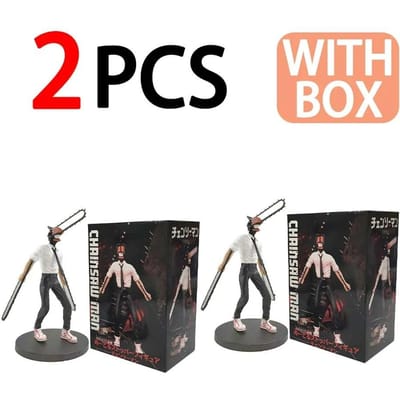 Figurine Anime Chainsaw Man Denji 19cm Denji/Power Figurine d'Action 1560 Chainsaw Man Denji Figurine Modèle de Collection pour Adultes Jouet Poupée