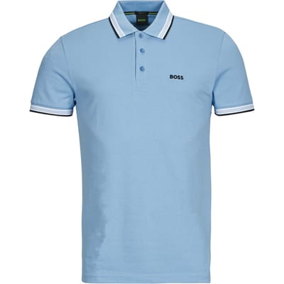Hugo Boss poloshirt korte mouw blauw