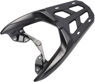 Sterk en Duurzaam Achterbagagerek van Aluminium voor Nmax155 en Nmax125 - Ideaal voor Motoraccessoires en Verhoogde Laadcapaciteit