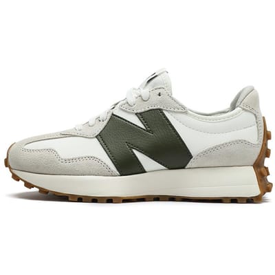 New Balance 327 Oatmeal Oak Green Unisex Sneakers Crème Moonbeam Off-White MS327ASN 37.5 white