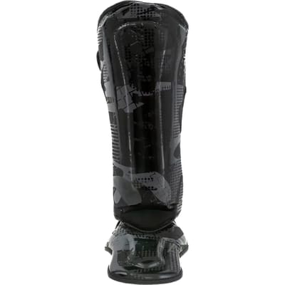 King Pro Boxing Shogun Series 1 Kickboks Scheenbeschermers Camo Zwart