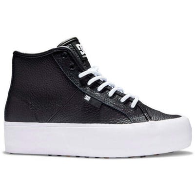 Hoge Sneakers DC Shoes Manual Hi Wnt Adjs300286 Black/White (Bkw)