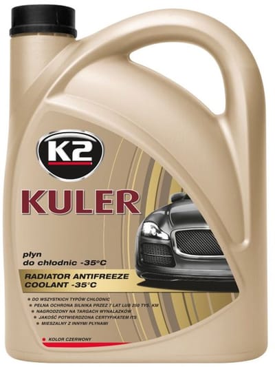 K2 T204C Serie - Koelvloeistof -35C - 4L - Rood
