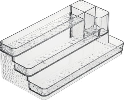 iDesign make-up display cosmetica organizer - Transparant - Sorteervakken