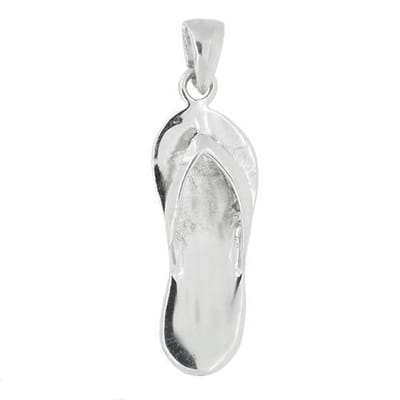 Blinx Jewels Zilveren Hanger Pantoffel Sandaal