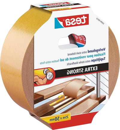 Extra Strong Hold Vloertape - 25m x 50mm - Wit
