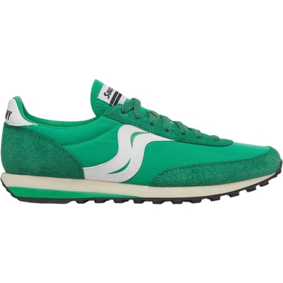 Saucony Dames 80 suède sportschoenen (Groen)