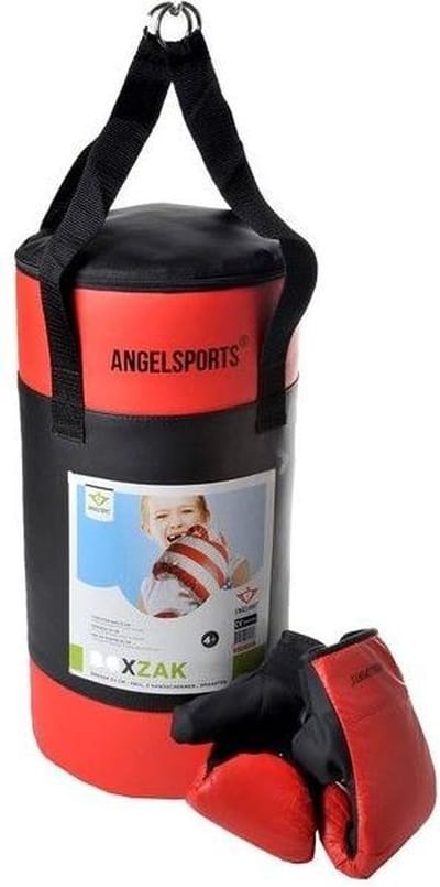 Angel Sports - Junior Bokszak - met handschoenen