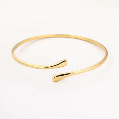 Bijoutheek Armband (Sieraad) Bovenarm Open Goudkleurig