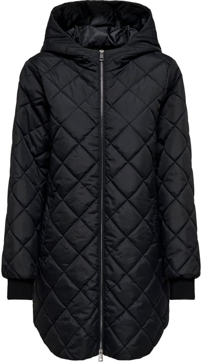 ONLY - ONLJULIET QUILTED HOOD ZIP COAT OTW - Dames - Gewatteerde jassen