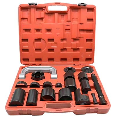 Kit de presse à rotule, 21 pièces, extracteur de tête de boule à bras inférieur, Kit d'outils de retrait de rotule robuste