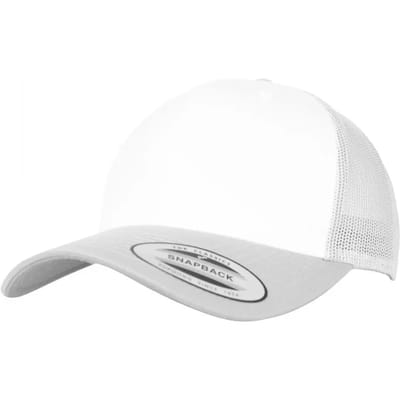 Flexfit - Retro Trucker Colored Front silver/white/silver one size Pet - Zilverkleurig