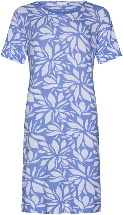 Dames Nachthemd Pastunette - Soft Blue - Bamboe - Maat 44