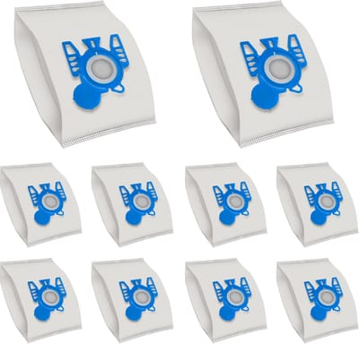 Stofzuigerzak voor MIELE GN [Set 10] Stofzakken compatibel met MIELE Classic C1 Complete C2 C3 Serie S2 S4 S5 S6 S8 Hoover Athos