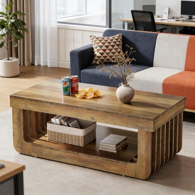 FloraGrace Consoletafel - Extra Lang En Smal - Voor Hal En Achter Bank - Houtlook Bruin - 160 x 30 cm